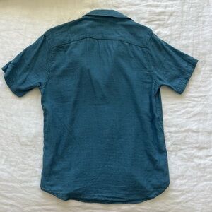 Men’s Faherty Short Sleeve Button Up Size Small